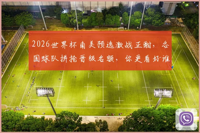 2026世界杯南美预选激战正酣，各国球队拼抢晋级名额，你更看好谁